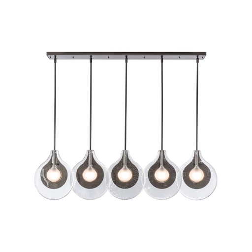 Hubbardton Forge 401319 Veneto 5-lt 53" LED Linear Pendant - Oil Rubbed Bronze