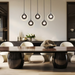 Hubbardton Forge 401319 Veneto 5-lt 53" LED Linear Pendant