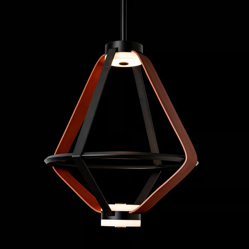 Hubbardton Forge 401320 Aspen 3-lt 17" LED Small Lantern