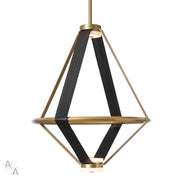Hubbardton Forge 401321 Aspen 3-lt 23" LED Large Lantern