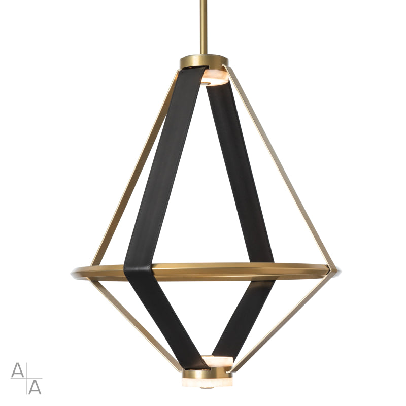 Hubbardton Forge 401321 Aspen 3-lt 23" LED Large Lantern
