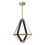 Hubbardton Forge 401321 Aspen 3-lt 23" LED Large Lantern - Modern Brass