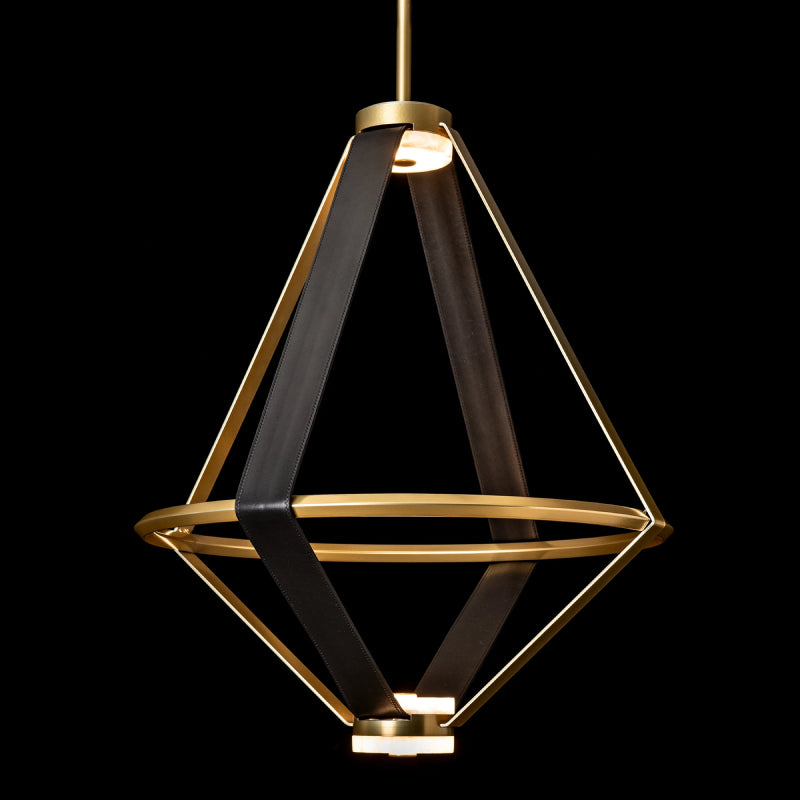 Hubbardton Forge 401321 Aspen 3-lt 23" LED Large Lantern