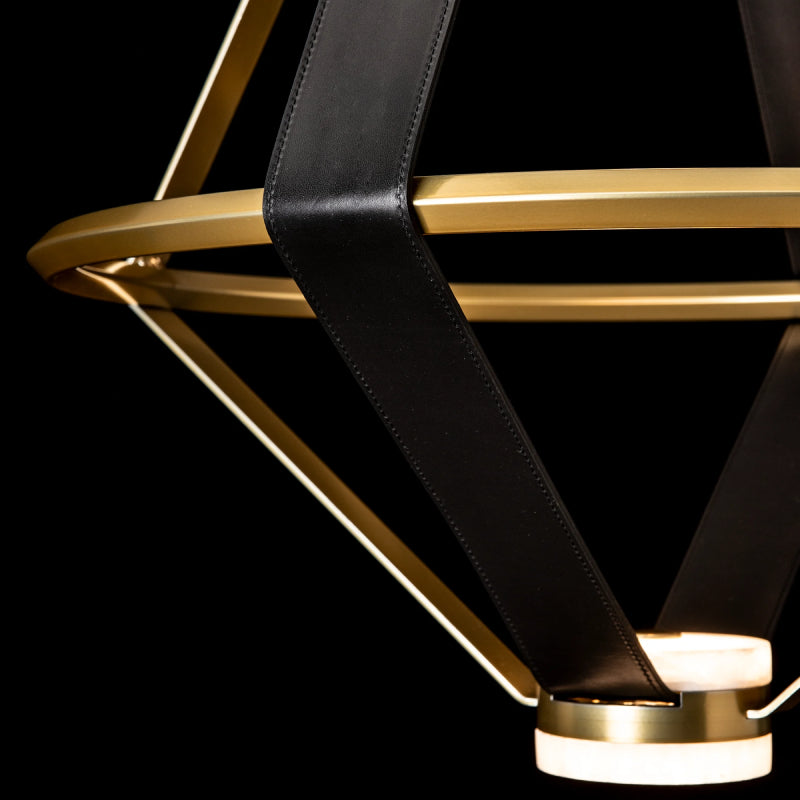 Hubbardton Forge 401321 Aspen 3-lt 23" LED Large Lantern