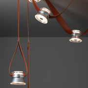 Hubbardton Forge 401322 SNAPS 12-lt 18" LED Pendant w/Metal Cones