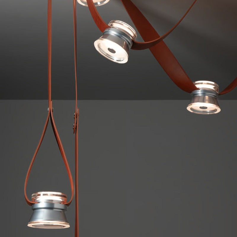 Hubbardton Forge 401322 SNAPS 12-lt 18" LED Pendant w/Metal Cones