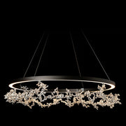 Hubbardton Forge 401330 Coral 1-lt 41" LED Ring Pendant