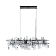 Hubbardton Forge 401347 Fusion 10-lt 53" Pendant - Ink
