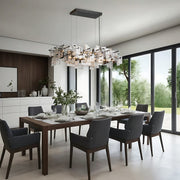 Hubbardton Forge 401347 Fusion 10-lt 53" Pendant