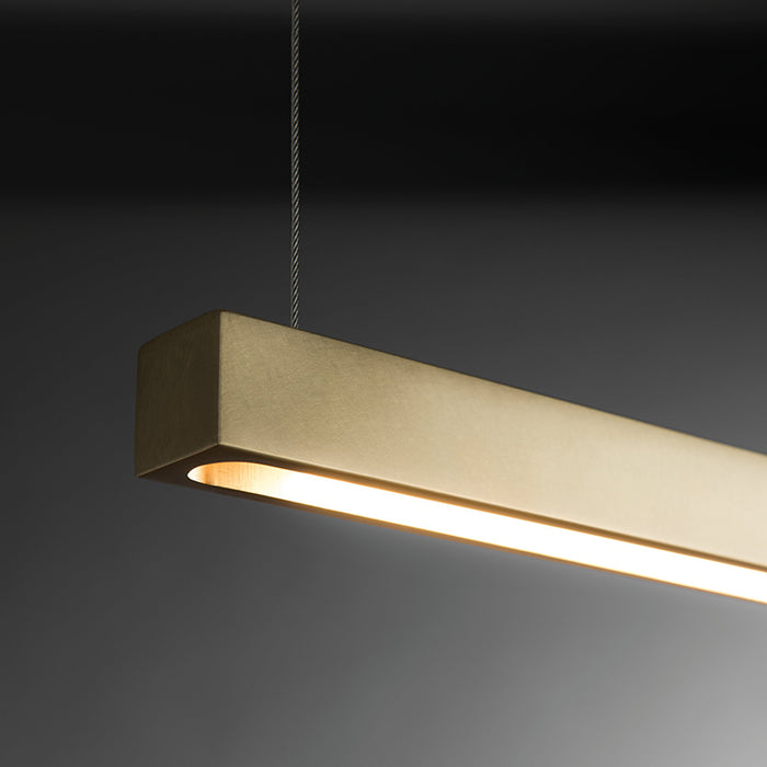 Hubbardton Forge 401374 Ingot 1-lt 72" LED Pendant