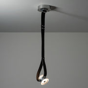 Hubbardton Forge 401848 SNAPS 1-lt 8" LED 45° Pendant w/Metal Cone
