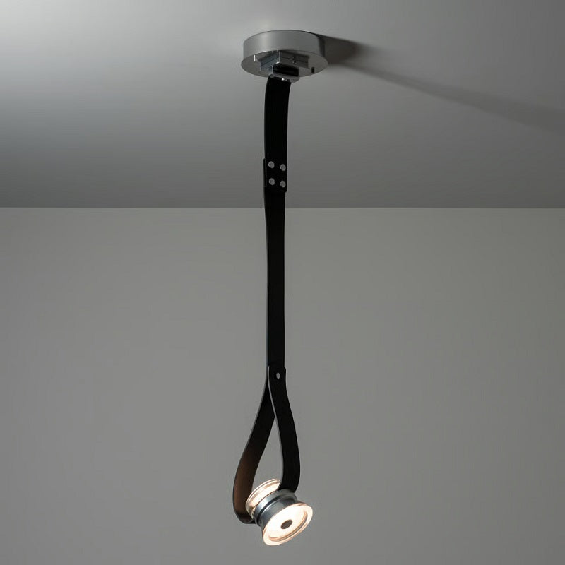 Hubbardton Forge 401848 SNAPS 1-lt 8" LED 45° Pendant w/Metal Cone