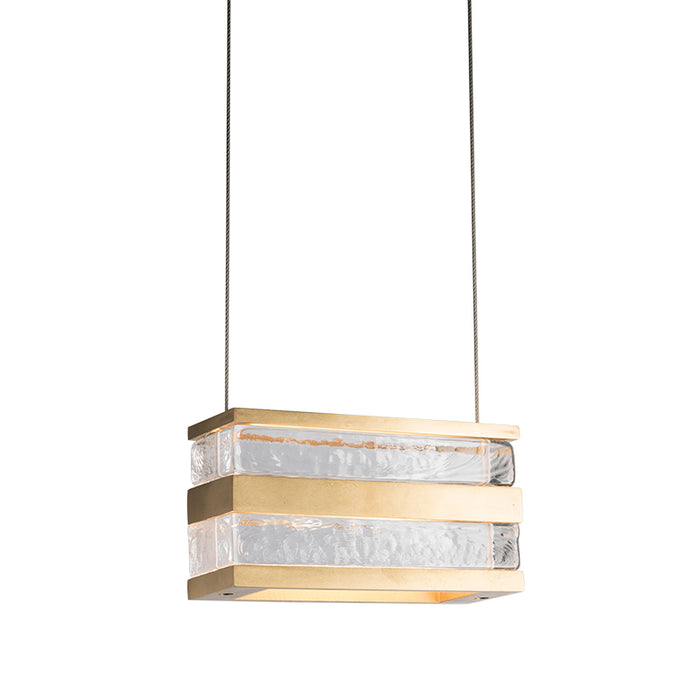 Hubbardton Forge 401854 Stacks 1-lt 2" LED Pendant