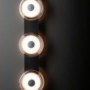 Hubbardton Forge 402032 SNAPS 3-lt 25" Tall LED Wall Sconce