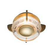 Hubbardton Forge 402040 Lustra 1-lt 11" LED Wall Sconce/Flush Mount - Modern Brass