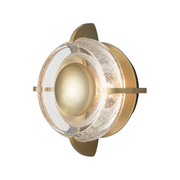 Hubbardton Forge 402040 Lustra 1-lt 11" LED Wall Sconce/Flush Mount - Modern Brass
