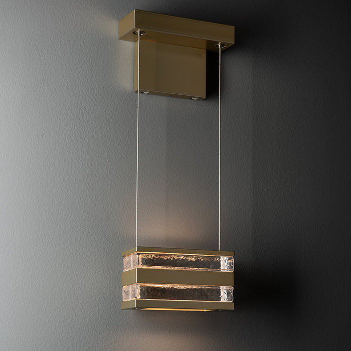 Hubbardton Forge 402064 Stacks 1-lt 6" LED Pendant