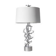 Hubbardton Forge 402749 Coral 1-lt 35" Tall Table Lamp - Sterling