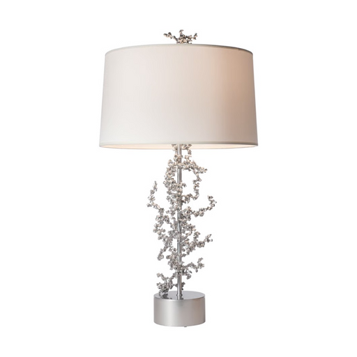 Hubbardton Forge 402749 Coral 1-lt 35" Tall Table Lamp - Sterling