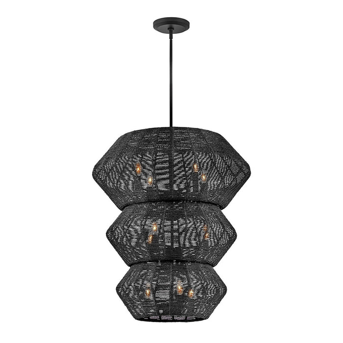 Hinkley 40388 Luca 10-lt 28" LED Chandelier