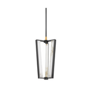 Hudson Valley 4053 Edgemere 3-lt 11" LED Pendant - Aged Brass/Distressed Bronze
