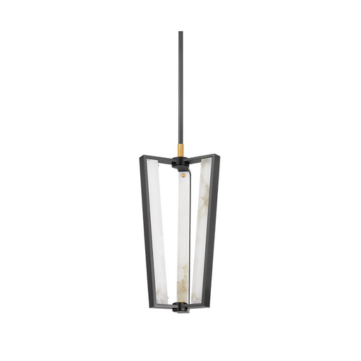 Hudson Valley 4053 Edgemere 3-lt 11" LED Pendant - Aged Brass/Distressed Bronze