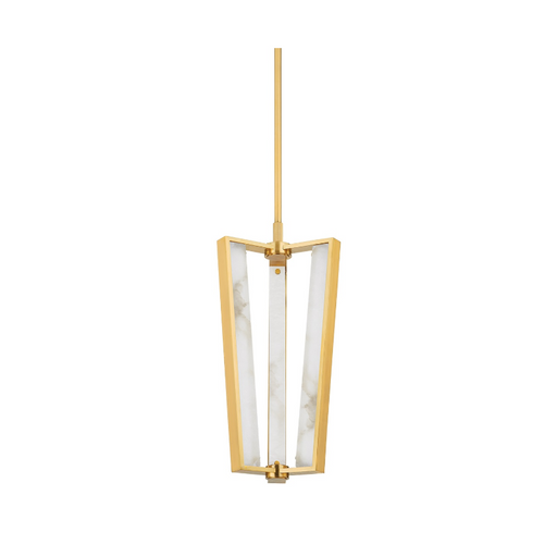 Hudson Valley 4053 Edgemere 3-lt 11" LED Pendant - Aged Brass