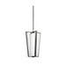 Hudson Valley 4054 Edgemere 4-lt 16" LED Pendant - Aged Brass/Distressed Bronze