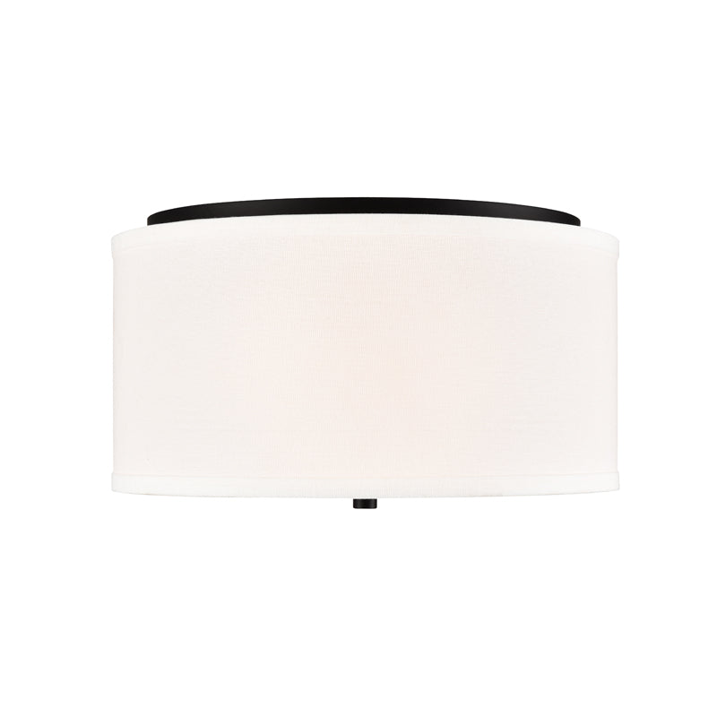 Millennium 41002 Guyten 2-lt 13" Flush Mount - Matte Black