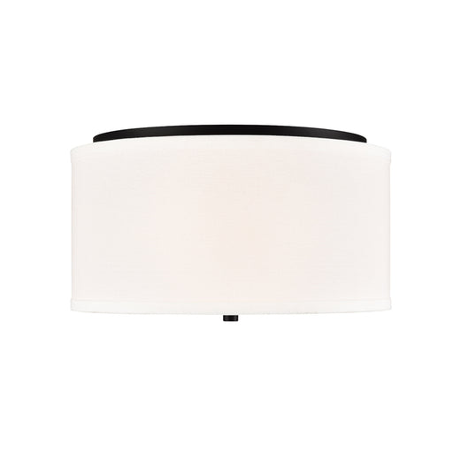 Millennium 41002 Guyten 2-lt 13" Flush Mount - Matte Black