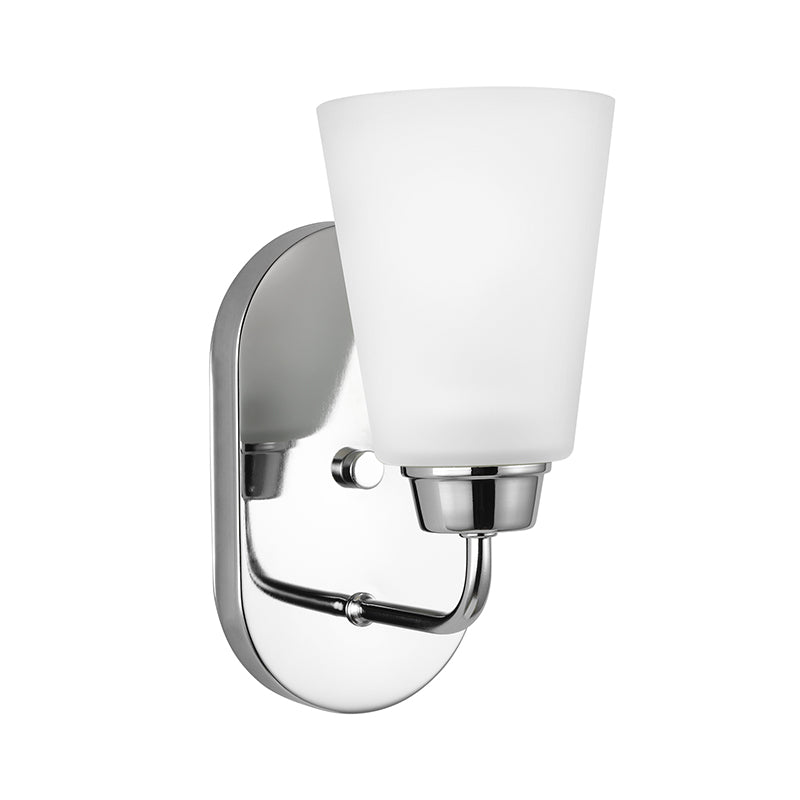 Generation 4115201EN3 Kerrville 1-lt 10" Tall LED Bath Light - Chrome
