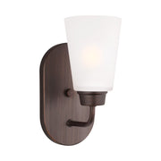 Generation 4115201EN3 Kerrville 1-lt 10" Tall LED Bath Light - Bronze