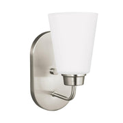 Generation 4115201EN3 Kerrville 1-lt 10" Tall LED Bath Light - Brushed Nickel