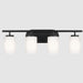 Generation 41163EN3 Oslo 4-lt 27.5" LED Wall / Bath, Midnight Black