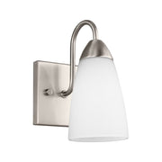 Generation 4120201EN3 Seville 1-lt 9" LED Wall / Bath Sconce - Brushed Nickel