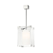 Hudson Valley 4125 Achilles 1-lt 13" Pendant-Polished Nickel