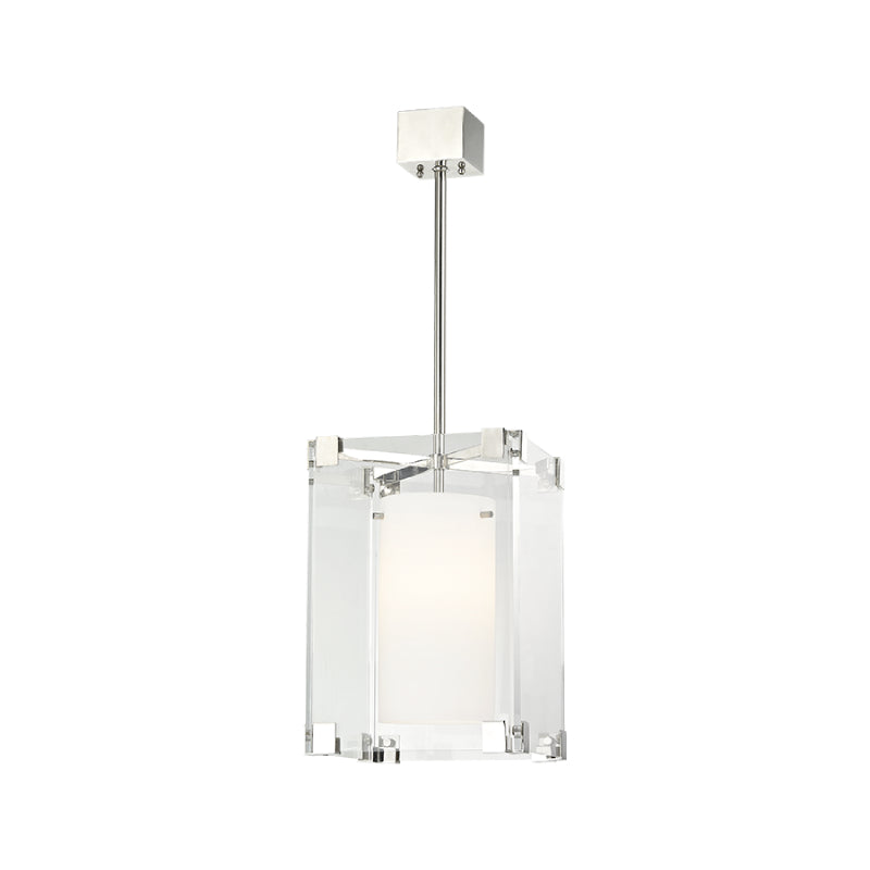 Hudson Valley 4125 Achilles 1-lt 13" Pendant-Polished Nickel