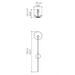 Accord 4127 Dot 1-lt 49" Tall LED Wall Light