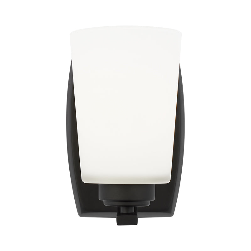 Generation 4128901 Franport 1-lt 8" Tall Wall/Bath Sconce