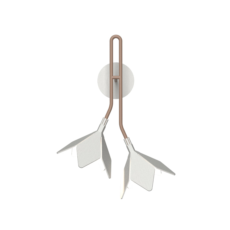 Accord 4135 Sakura 2-lt 24" Tall LED Wall Sconce - Organic White