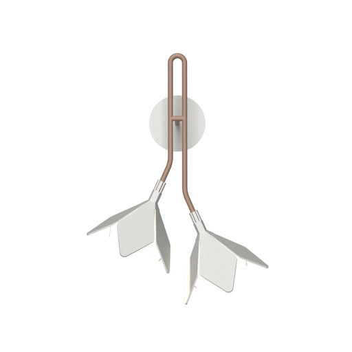 Accord 4135 Sakura 2-lt 24" Tall LED Wall Sconce - Organic White