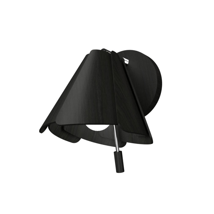 Accord 4136 Fuchsia 1-lt 9" LED Wall Sconce - Organic Black