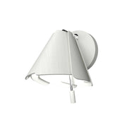 Accord 4136 Fuchsia 1-lt 9" LED Wall Sconce - Organic White