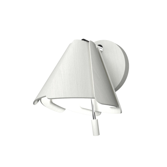 Accord 4136 Fuchsia 1-lt 9" LED Wall Sconce - Organic White
