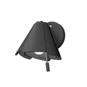 Accord 4136 Fuchsia 1-lt 9" LED Wall Sconce - Organic Lead Grey