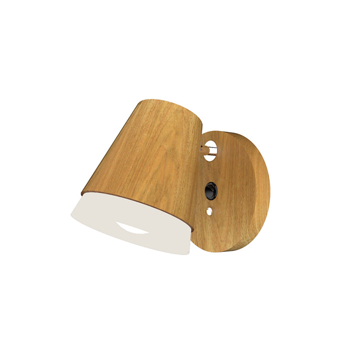 Accord 4138 Conic 1-lt 7" Tall LED Wall Sconce - Louro Freijo