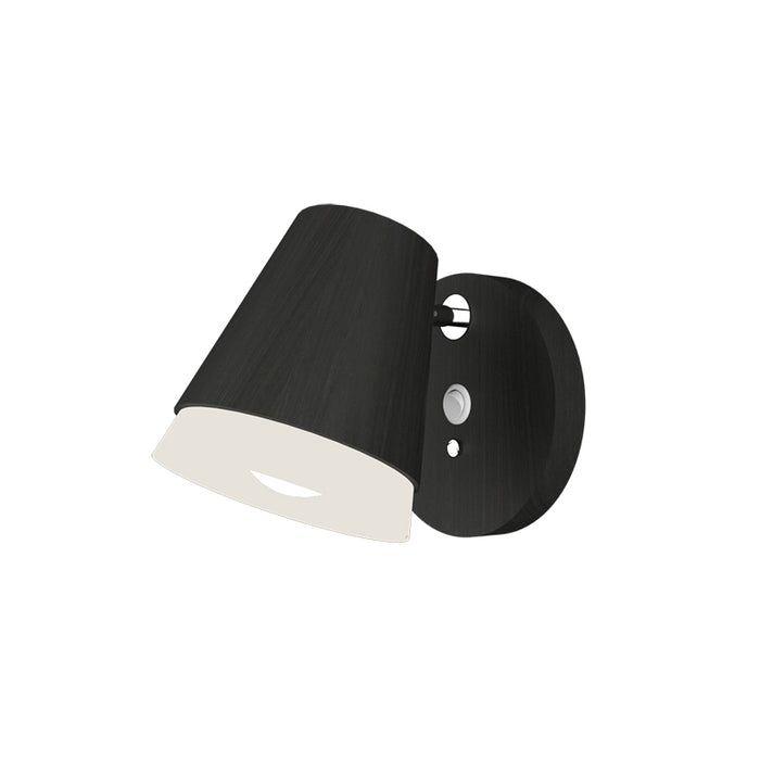 Accord 4138 Conic 1-lt 7" Tall LED Wall Sconce - Organic Black