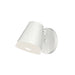 Accord 4138 Conic 1-lt 7" Tall LED Wall Sconce - Organic White