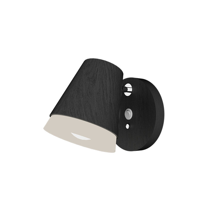 Accord 4138 Conic 1-lt 7" Tall LED Wall Sconce - Organic Lead Grey