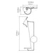 Accord 4151 Balance 1-lt 38" LED Wall Light